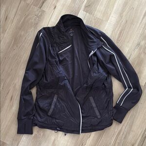 Tangerine Men's Black Windbreaker Jacket